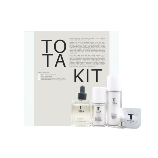 Simple skin care with TOTA KIT